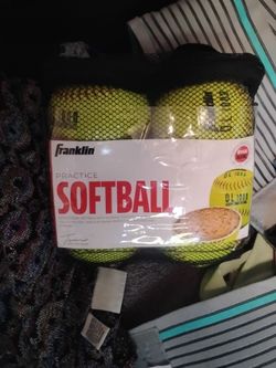 Franklin practice softball OL 1000 (4pack)