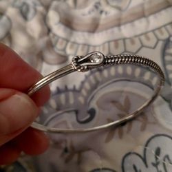 925 Silver Bracelet With Diamond 