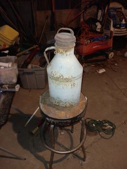 Vintage Pellissier Milk Can