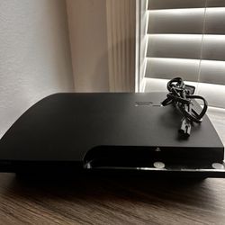 PlayStation 3 Slim 120GB with 3 games