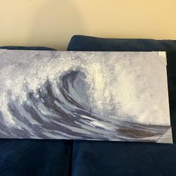 Blue Rhinestone Painting 