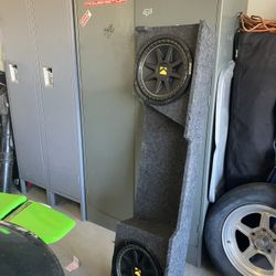 Two 12’ Kicker With Box 