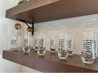 Juice craft and glasses