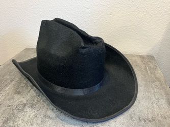 BLACK COSTUME COWBOY HAT-SMALL