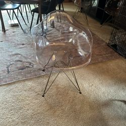 Lucite Chairs (7) 