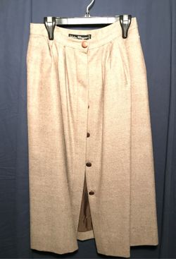 Vintage wool skirt size small