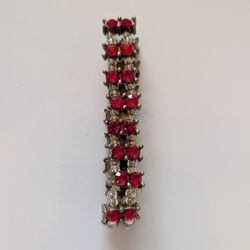 Ruby Red Stretch Bracelet 