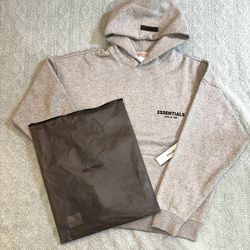 Gray medium Essentials hoodie