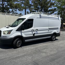 2016 Ford transit 250, mid roof. 148”WB. Cargo van,