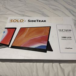  SideTrak Solo Pro 15.8" Portable Monitor for Laptop | FHD 1080P LED IPS Dual Display w/Anti-Glare Screen, USB & Mini HDMI, Laptop Monitor Extender fo