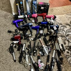 Hair Dryer Hair Straight And Hair Curly Like New 12$ For Each 