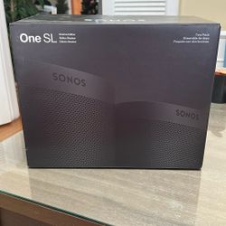Sonos One SL Two Pack Shadow Edition