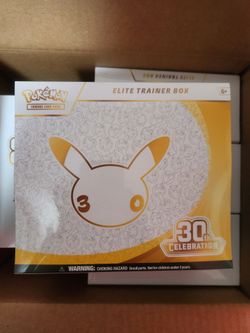 Pokemon TCG 30th Celebration Elite Trainer Box