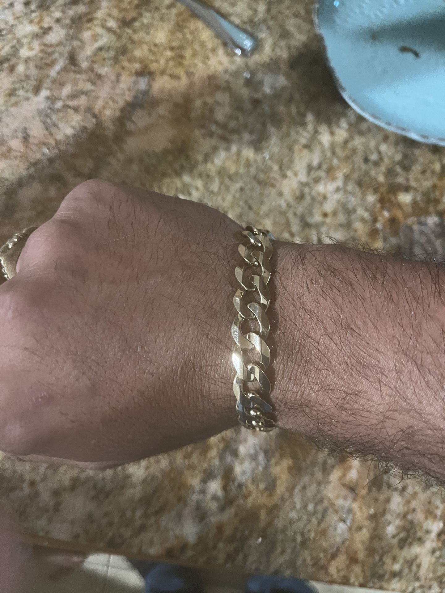 10k Gold Cuban Bracelet