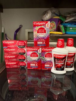 Brand new Colgate Bundle all for ($40)(Cash only)(price is firm)