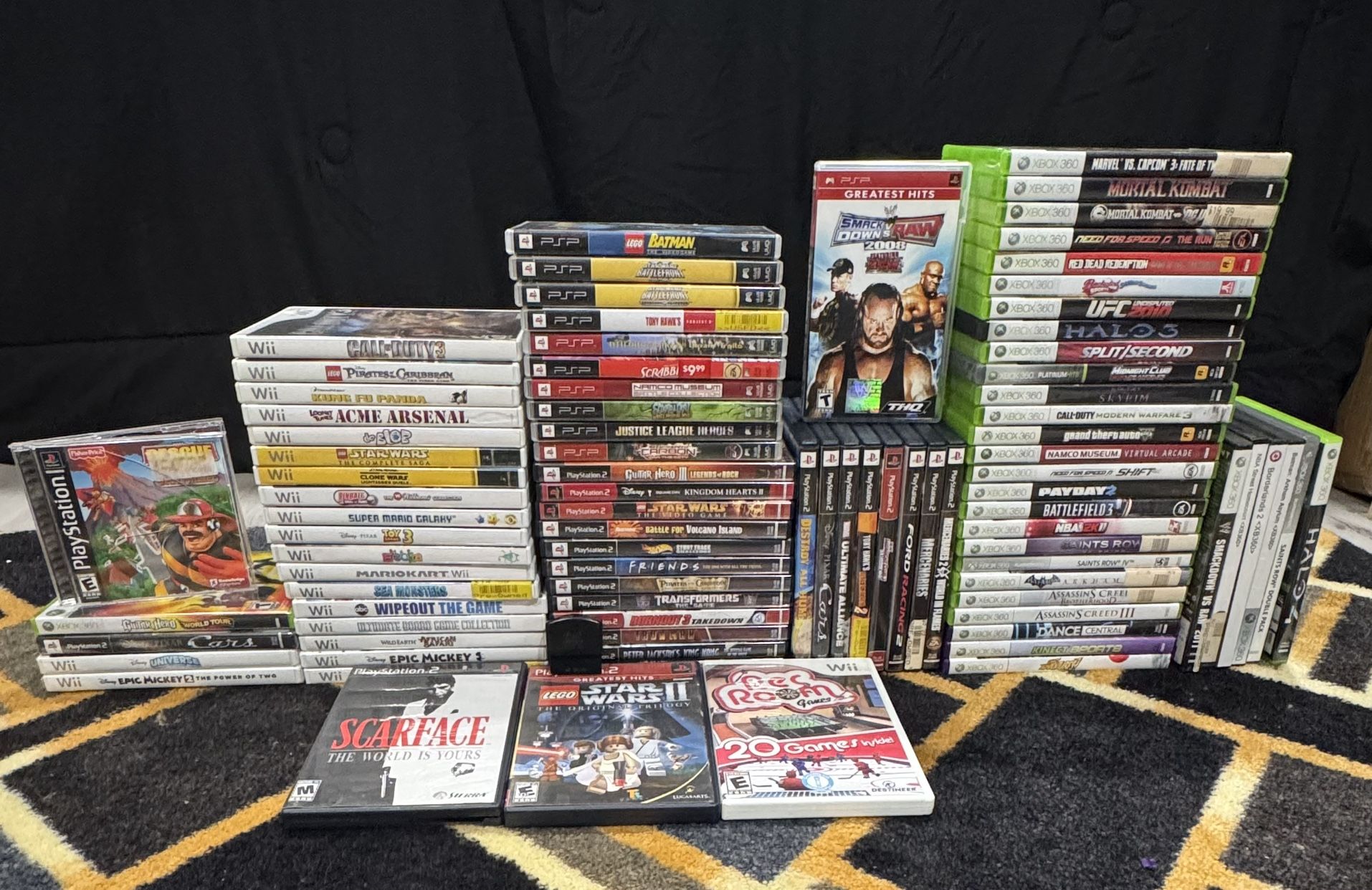 Massive Video Game Lot