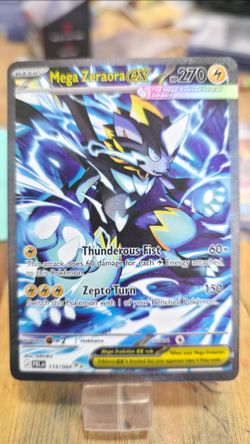 Mega Zeraora ex (Special Illustration Rare card number 114/084