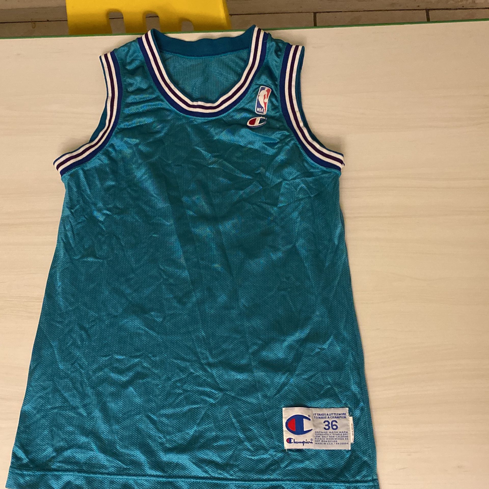 Vintage Champion Blank Basketball Jersey