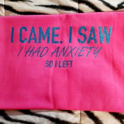 Handmade I Came. I Saw...T-shirt (L)