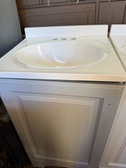 18” BATHROOM VANITY GREY COLOR