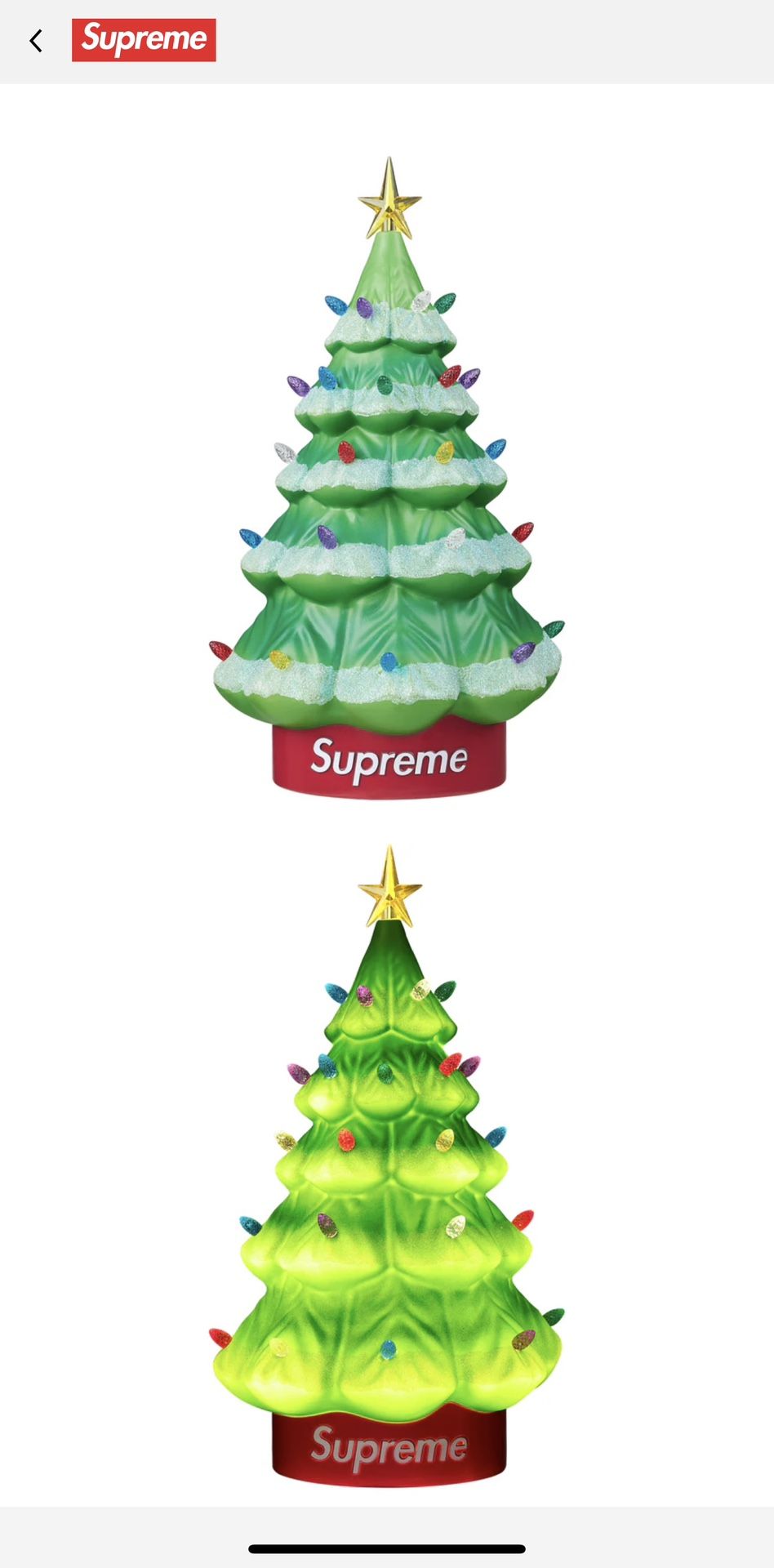 Supreme Christmas Tree NEW