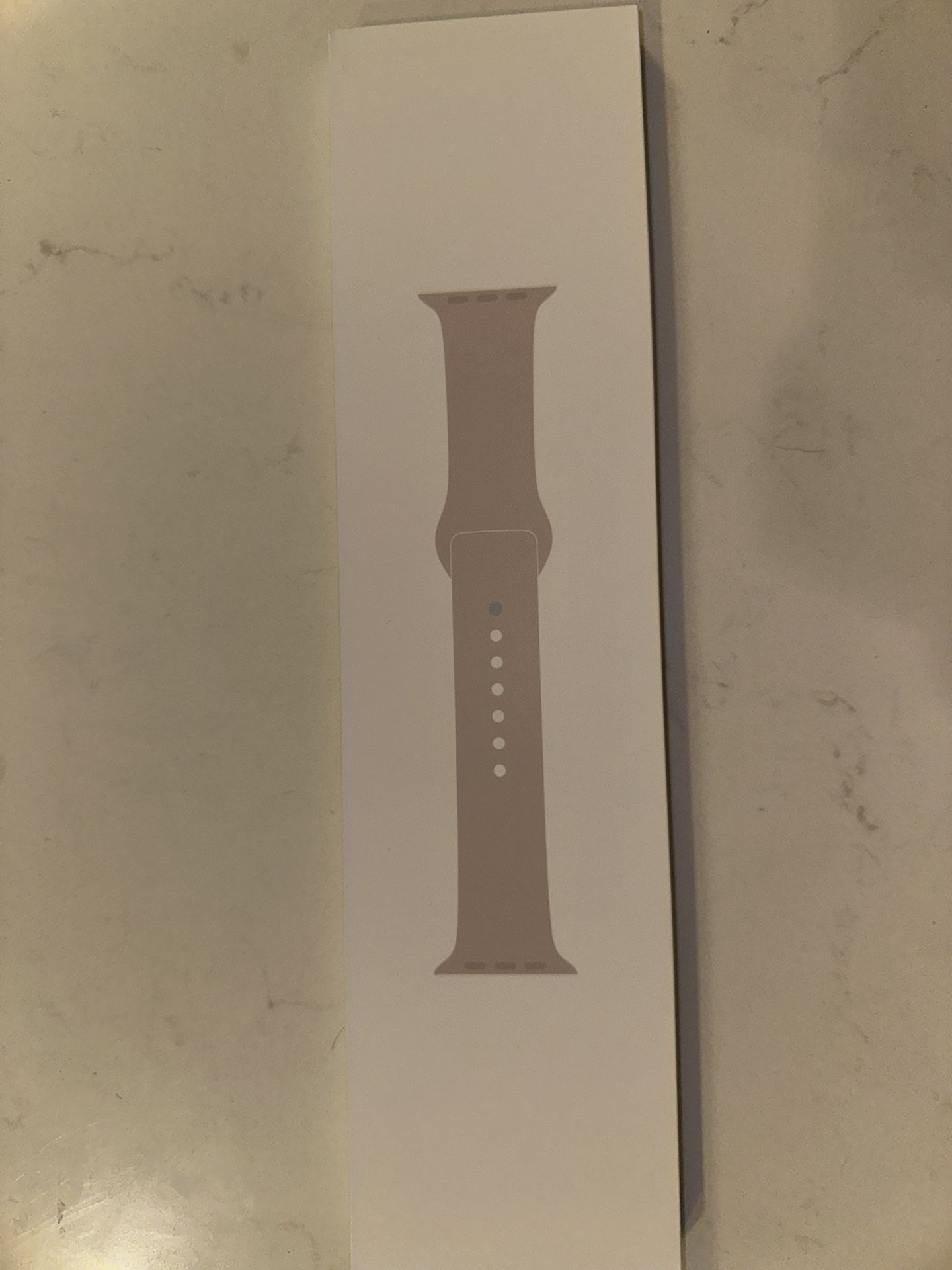 New Sealed 45mm Apple Watch Sport Band (starlight Color)