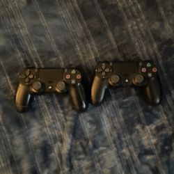 2 Working Playstation 4 Controller (Pickups Only)