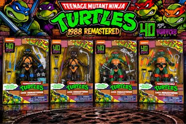 TMNT 1988 Remastered Complete Set of 4 – New