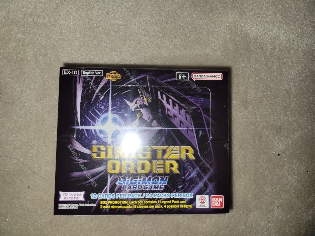 Digimon Ex10 Sinister Order
