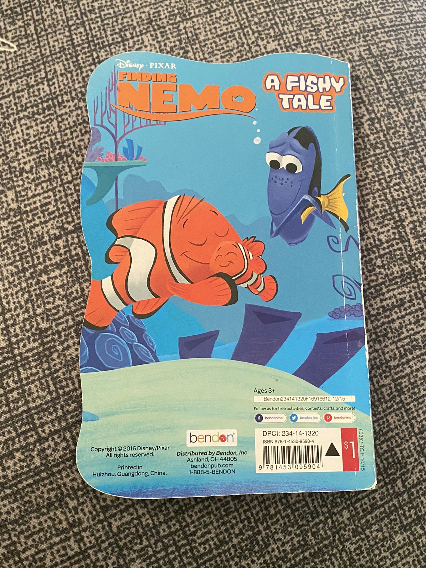 VINTAGE DISNEY PIXAR FINDING NEMO