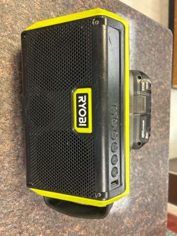 Ryobi Bluetooth speaker