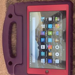 Amazon Fire Tablet With Protection Screen 