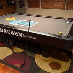 Pool Table 9ft Ohaulsen ( Free Delivery & Set Up ) 