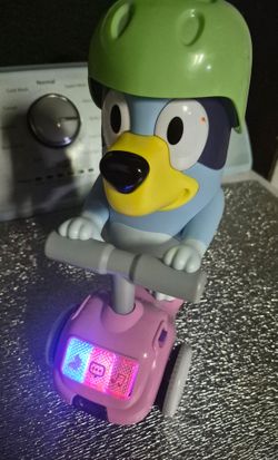 Bluey on bike with sounds