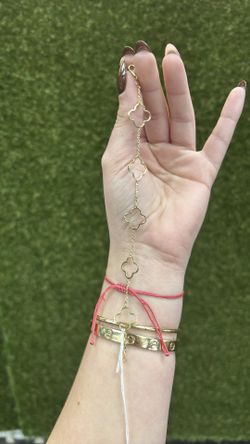 14kt flower bracelet