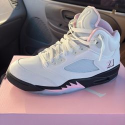 Air Jordan 5s Medium Soft Pink