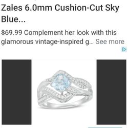 Zale Ring New Never Wore In Box.
