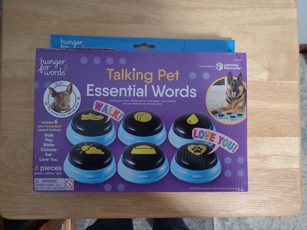 Talking Pet Speech Buttons