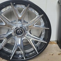 Fuel Catalyst 20x9 +1mm (Black & Chrome