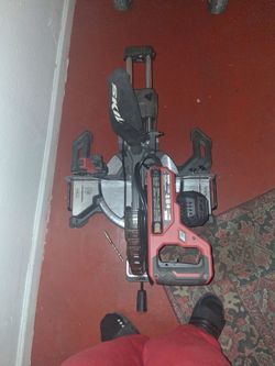 SKIL Cordless Sliding Miter Saw