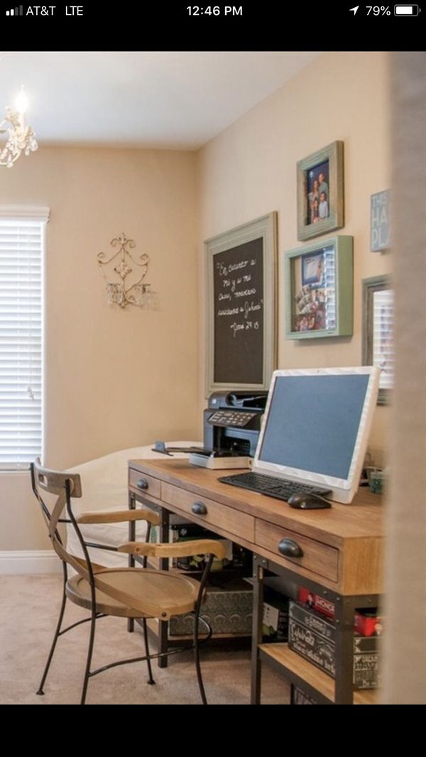 Wood And Metal Teagan Desk For Sale In Visalia Ca Offerup