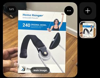 PrePak Home Ranger 240 Shoulder Pulley with Ergonomic Handles & Web Anchor Strap