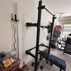 Fold Away XPR Bench/Squat Set 
