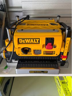 Dewalt 13 in planer corded