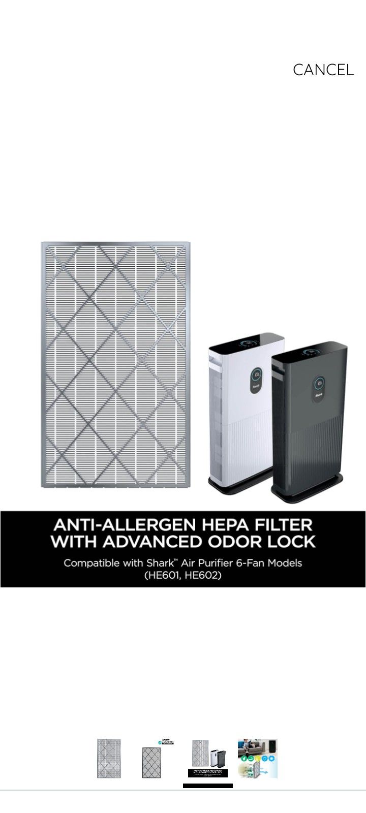 Shark Anti Allergen Hepa Filter (1)