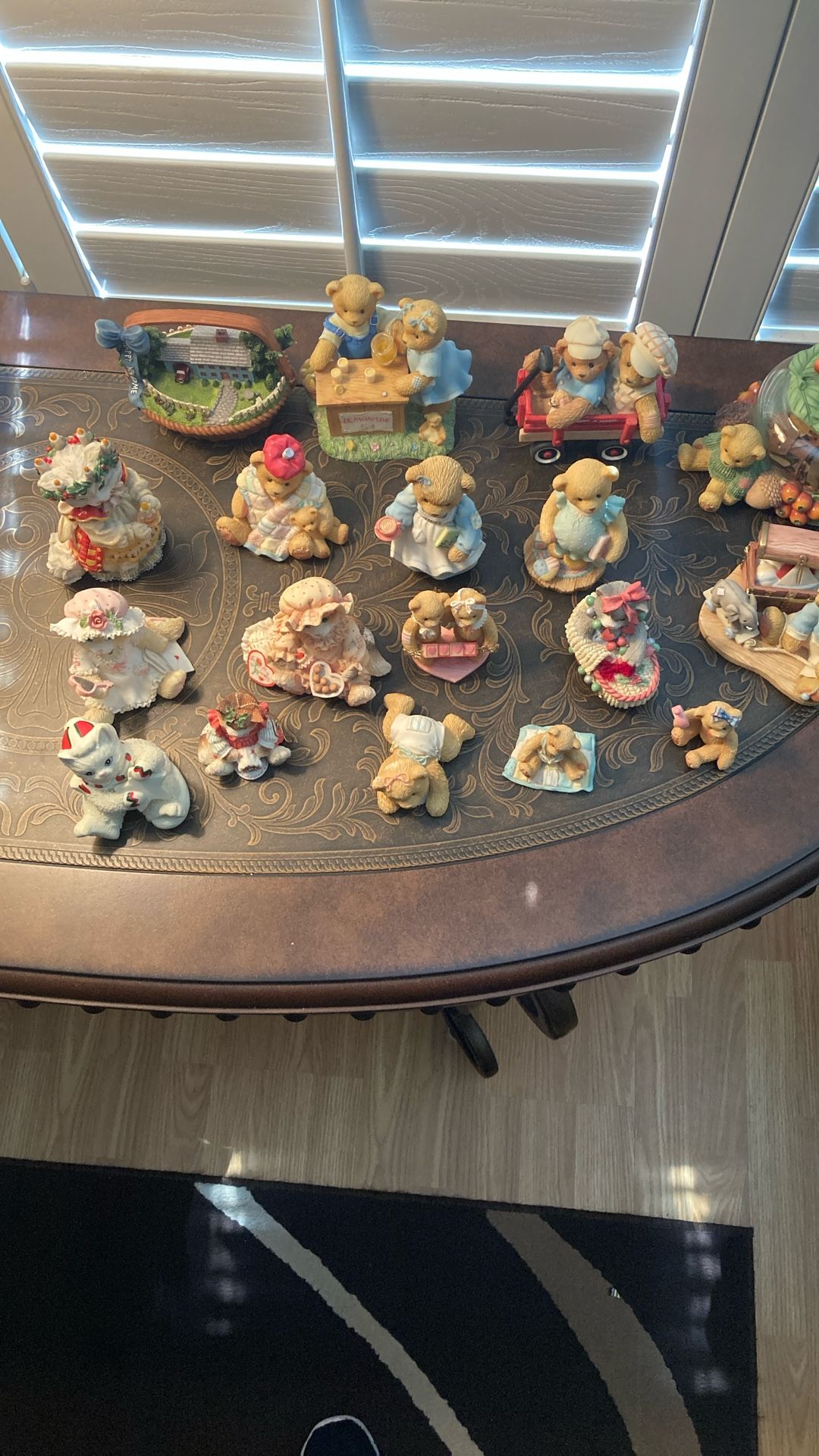 Cherished Teddies & calico Kittens