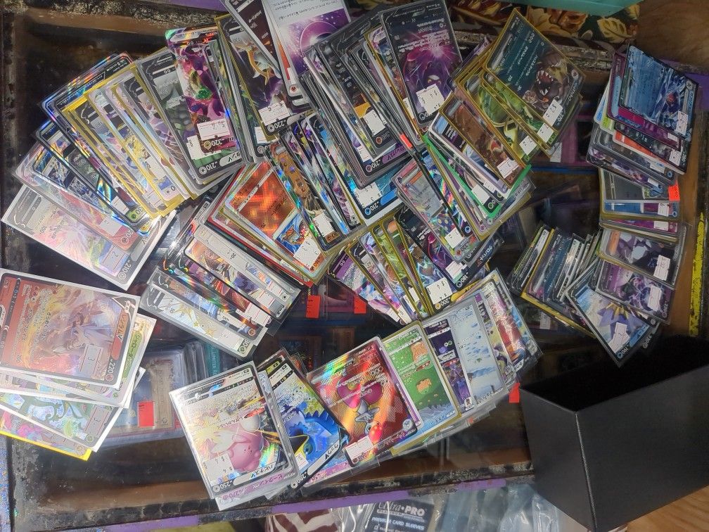 Pokemon - TONS OF RAW, GRADED, Japanese, And VINTAGE!!!  IN FRESNO,  FOR CHEAP