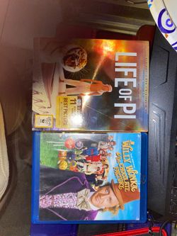 Willy wonka and the chocolate factory and life of pi