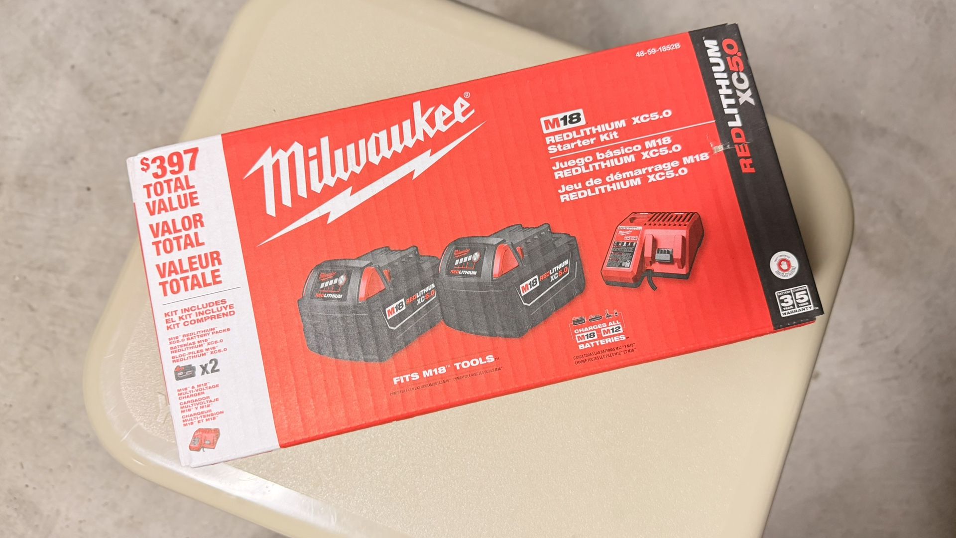 Milwaukee M18 Battery & Charger