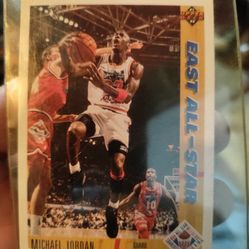 Michael Jordan Upper deck Basketball Card # 69